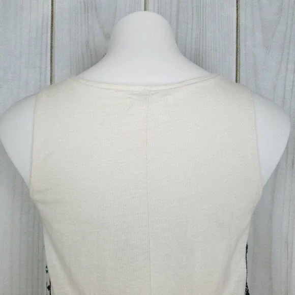 Madewell White Boho Embroidery Tank Top - Picture 4 of 10